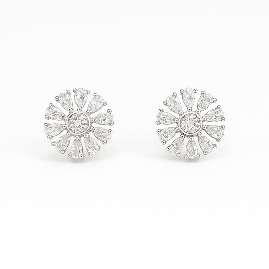 Elegant Artificial Stud Earrings Combo - 2 - Navya Jewelry