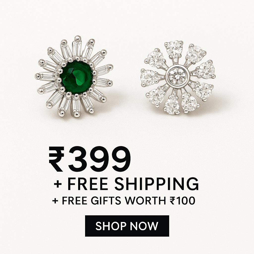 Elegant Artificial Stud Earrings Combo - 2 - Navya Jewelry
