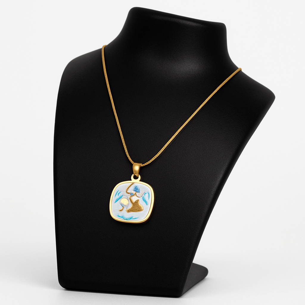 Elegant Anti - tarnish Chain pendent - Navya Jewelry