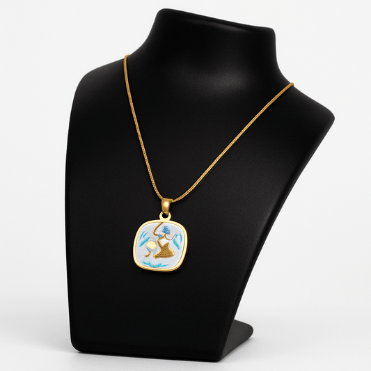 Elegant Anti - tarnish Chain pendent - Navya Jewelry