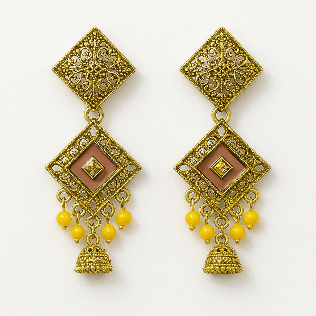 Dangler Jhumka Set of 5 - Navya Jewelry