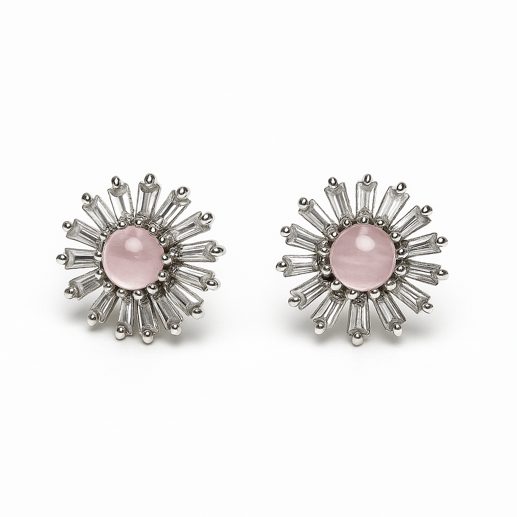 flower Stud - Earring - Navya Jewelry