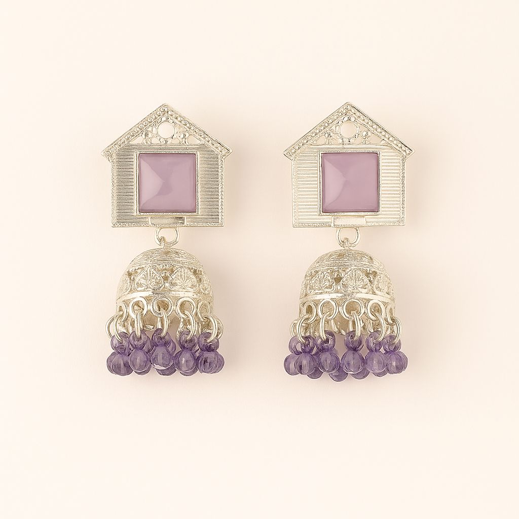 Jhumka Earring set of 6 - Navya Jewelry