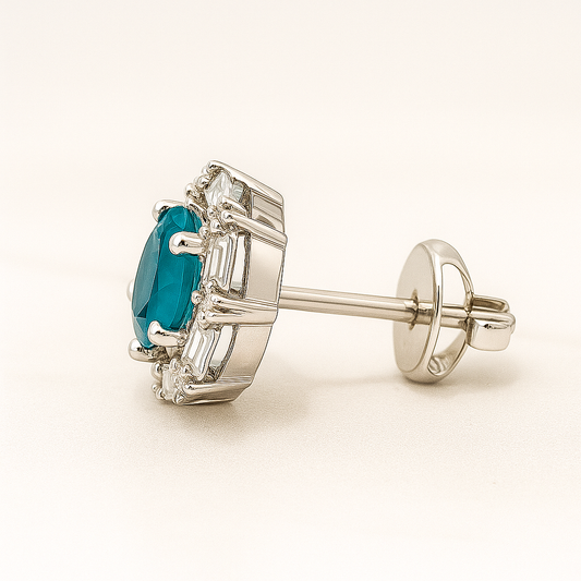 Stud Floral Earring with Elegance