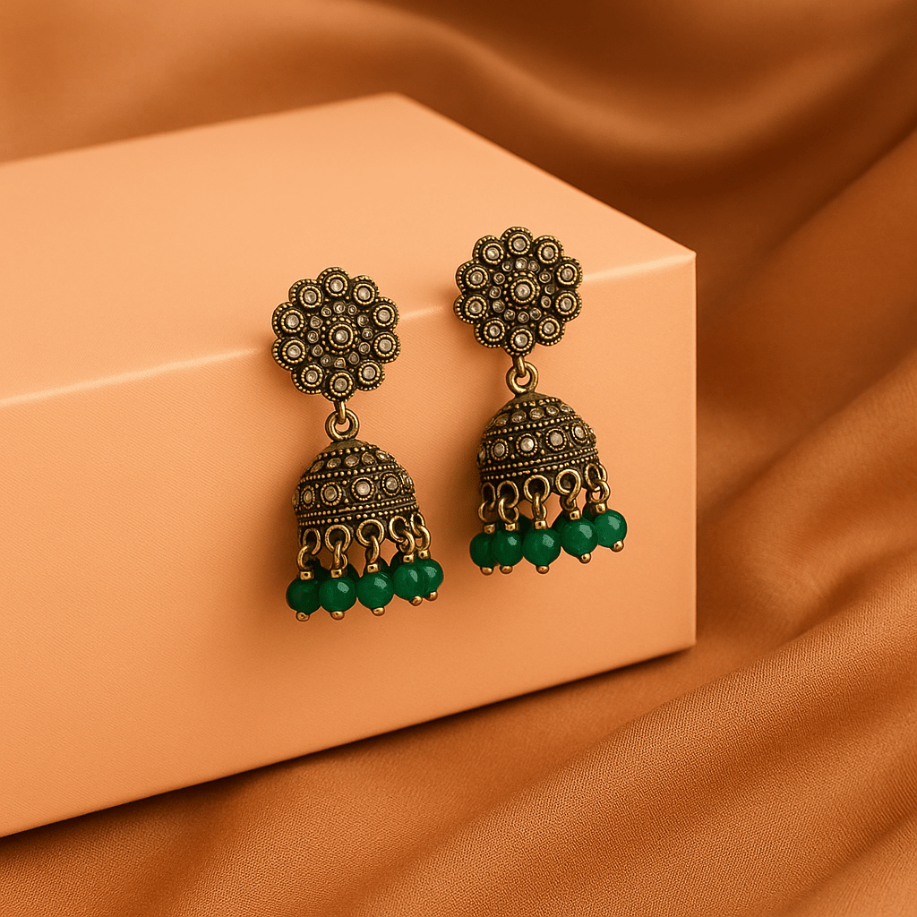 Jhumka Earrings - Navya Jewelry