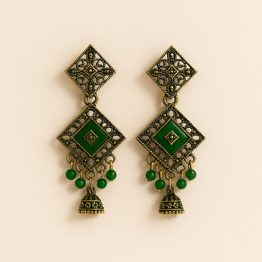 Dangler Jhumka Set of 5 - Navya Jewelry